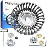 8 Inch Unbreakable Wired Trimmer Blade for Weed Eater,Steel Wire Rotary Brush Cutter Trimmer Head,Weed Eater Head