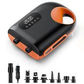 Paddle Board Pump,20PSI Dual Stage Inflation & Deflation SUP Pump with Auto-Off Function & 12V DC Car Connector,Portable Electric Pump,Inflatable Boats