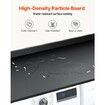 Washer Dryer Countertop 54" x 27" Wooden Washer and Dryer Topper Black