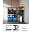 Storage Shelves 5 Tier Adjustable Heavy Duty Garage Shelving Unit 1361 kg