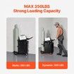 Welding Cart 2 Drawers Welder Cart Heavy Duty with Lockable Cabinet 350LBS