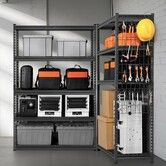 Storage Shelves 5 Tier Adjustable Heavy Duty Garage Shelving Unit 1134 kg