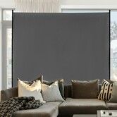 6FT Room Divider Single Panel Fabric Room Screen for Office Bedroom Grey