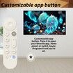 Voice Remote Replacement for Google TV Streamer 4K Voice Remote (NOT for Chromecast TV)
