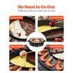 Hot Pot with Grill 1800W 2-in-1 Electric Smokeless Grill and Hot Pot
