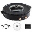 Hot Pot with Grill 1800W 2-in-1 Electric Smokeless Grill and Hot Pot