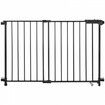 Baby Gate 29.5-43 Inches Adjustable Width 28 Inches High Dog Gate Black