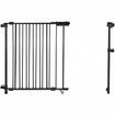 Baby Gate 29.5-43 Inches Adjustable Width 28 Inches High Dog Gate Black