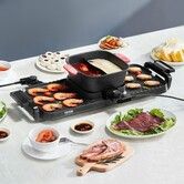 Hot Pot with Grill 2300W 2-in-1 Electric Smokeless BBQ with Removable Pot