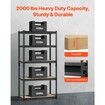 Storage Shelves 406 x 813 x 1596 mm 5-tier Garage Storage Shelving
