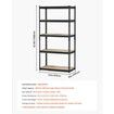 Storage Shelves 406 x 813 x 1596 mm 5-tier Garage Storage Shelving