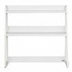 Desktop Bookshelf Desktop Storage Organizer 2-Tier for Office & Home White