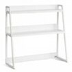 Desktop Bookshelf Desktop Storage Organizer 2-Tier for Office & Home White