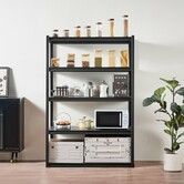 Storage Shelves 24" D x 48" W x 72" H 5-tier Garage Storage Shelving 609 x 1219 x 1829 mm