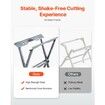 Table Saw Folding Stand 158.76 kg Load Capacity Portable Table Saw Stand