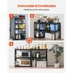 Storage Shelves 18" D x 32" W x 72" H 5-tier Garage Storage Shelving 457 x 813 x 1829 mm