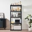 Storage Shelves 18" D x 32" W x 72" H 5-tier Garage Storage Shelving 457 x 813 x 1829 mm