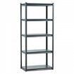 Storage Shelves 18" D x 32" W x 72" H 5-tier Garage Storage Shelving 457 x 813 x 1829 mm
