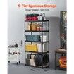 Storage Shelves 406 x 914 x 1813 mm 5-tier Garage Storage Shelving