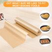 Non-Stick Silicone Baking Mat Roll Heat Resistant Pastry Dough Counter Protector 30×244cm With Non Slip Surface And Oven Safe Design