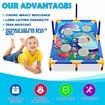 Animal Bean Bag Toss Game Toy Outdoor Toss Game, Family Party Party Supplies for Kids, Gift for Boys Birthday or Christmas for Toddlers