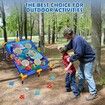 Animal Bean Bag Toss Game Toy Outdoor Toss Game, Family Party Party Supplies for Kids, Gift for Boys Birthday or Christmas for Toddlers