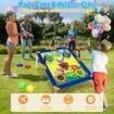 Bean Bag Toss Game,3 in 1 Cornhole Set,Kids Outdoor Games,Sports & Outdoors Play Toys for Toddler Boys Girls,Ring Toss Game for Yard Lawn Party Family