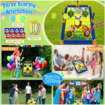 Bean Bag Toss Game,3 in 1 Cornhole Set,Kids Outdoor Games,Sports & Outdoors Play Toys for Toddler Boys Girls,Ring Toss Game for Yard Lawn Party Family