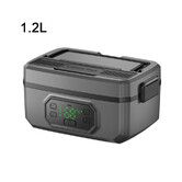 1.2L Cordless Electric Lunch Box, Self Heating Lunch Box Battery Powered with Automatic Heating, BPA Free, Meal Prep Friendly