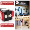 Rechargeable Camping Light Battery Powered Camping Lantern with 4 Light Modes Hook IPX5 Rotatable Work Light for Power Outages Emergency