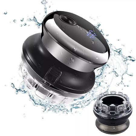 Hair Clipper for Men Circular Cordless Hair Clippers Self-Haircut Kit LED