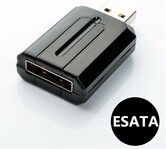 High Speed USB 3.0 to eSATA Adapter Support Hot Swapping for Large Capacity Storage Drives
