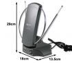 Sansai Amplified VHF / UHF / FM / HDTV Portable Indoor TV Antenna