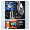 Portable Digital Crane Scale 500Kg Digital Crane Hanging Scale Heavy Duty Crane Scale LCD Backlight Industrial Hook Scales Unit Change Color Blue