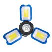 LED Rechargeable Work Light Work Lights with Magnets and Hook 3 Folding Panels Waterproof Portable Construction Light for Car Repair Emergency