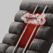 Massage Chair Rocking Sofa Recliner Armchair Full Body Massaging Seat Shiatsu Heated Relax Back Neck Shoulder Leg Massager Kneading Vibration Glider
