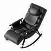 Massage Chair Rocking Sofa Recliner Armchair Full Body Massaging Seat Shiatsu Heated Relax Back Neck Shoulder Leg Massager Kneading Vibration Glider