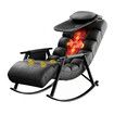 Massage Chair Rocking Sofa Recliner Armchair Full Body Massaging Seat Shiatsu Heated Relax Back Neck Shoulder Leg Massager Kneading Vibration Glider