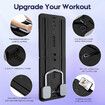 Pilates Board Resistance Bands Home Gym Trainer Ab Workout Push Up Slide Reformer Abdominal Core Strength Exercise Fitness Equipment Foldable Machine