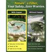 Bird Bath Copper Disk,0.6mm Reinforced 99.99% Pure Copper Cleaning Disk with Triple-Point Support for Physical Safe Clean Water All-Season