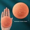 Bird Bath Copper Disk,99.99% Pure Copper Water Cleaner,1 mm Thick with Stable Triple-Point Support,All-Season Use,1pcs