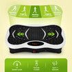 Vibration Platform Machine Plate Fitness Gym Home Exercise Vibrating Shaking Full Body Shaker Workout Stand Shake Board Weight Loss Lymphatic Drainage