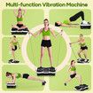 Vibration Platform Machine Plate Fitness Gym Home Exercise Vibrating Shaking Full Body Shaker Workout Stand Shake Board Weight Loss Lymphatic Drainage