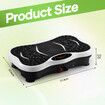 Vibration Platform Machine Plate Fitness Gym Home Exercise Vibrating Shaking Full Body Shaker Workout Stand Shake Board Weight Loss Lymphatic Drainage