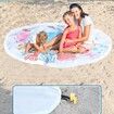 Beach Sand Swimming Pool Water Summer Fun Sand Beach Mat 1.4m *1.4m Picnic Mat Christmas Birthday Kids Gift