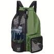 Beach Backpack with Wet Pocket Drawstring Mesh Beach Bag Waterproof Swimming Pool Backpack for Men and Women (Green)