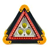 Emergency Warning Triangle, LED Light, Water Resistant, Shockproof and Portable
