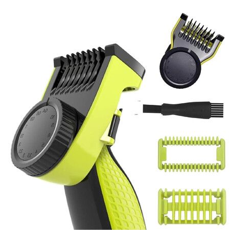 One Blade 14 In 1 Adjustable Comb Set Compatible With Philips QP2520 QP2630 QP6530 Body Comb Skin Guard Precision Trimmer Accessory