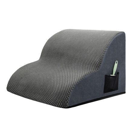 Pawz 2 Steps Pet Stairs Dog Ramp High Density Foam Grey