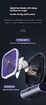 Cyclone Fan Desktop with Night Light USB Charging Cyclone Fan Air Activation for Whole House Air Turbine Airflow